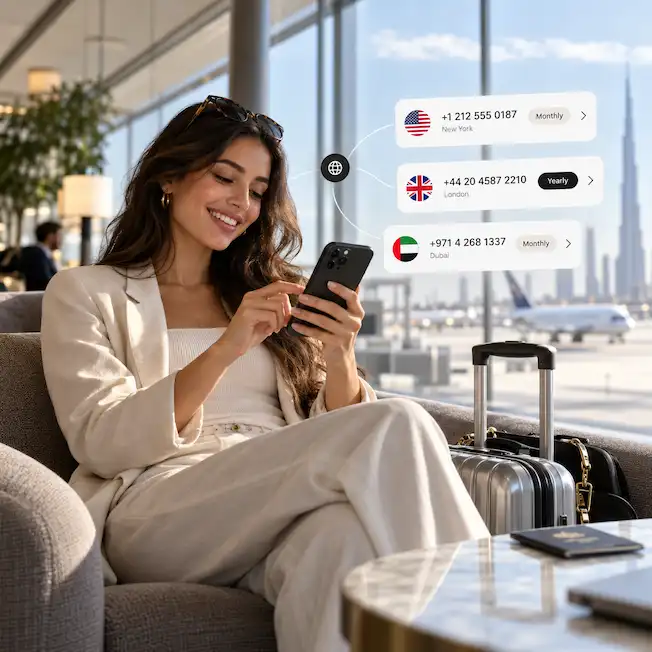 Global Connections in the Airport Lounge