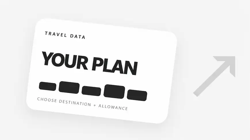 Travel Data Plan Card